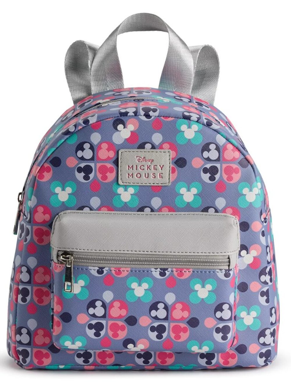 Disney's Mickey Mouse Retro Print Mini Backpack Bioworld NWT
